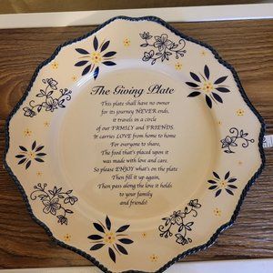 Temptations “The giving plate" - Blue